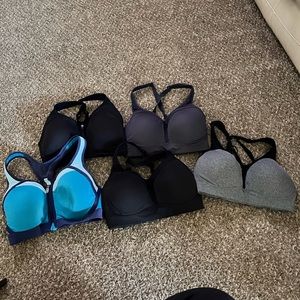 5 racerback sports bras